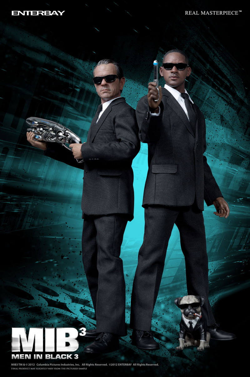 Enterbay: 12-inch MEN IN BLACK 3 Figures