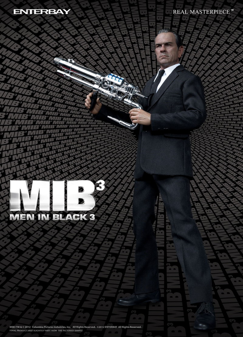 Enterbay: 12-inch MEN IN BLACK 3 Figures