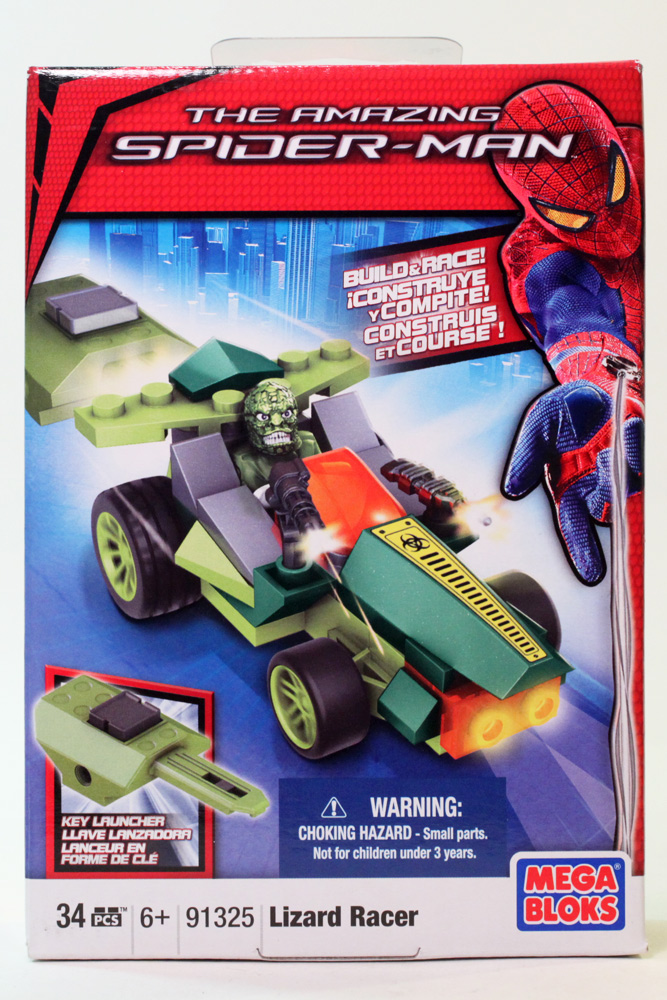Mega Bloks 91332 Lizard Techbot Echse The Amazing Spiderman 