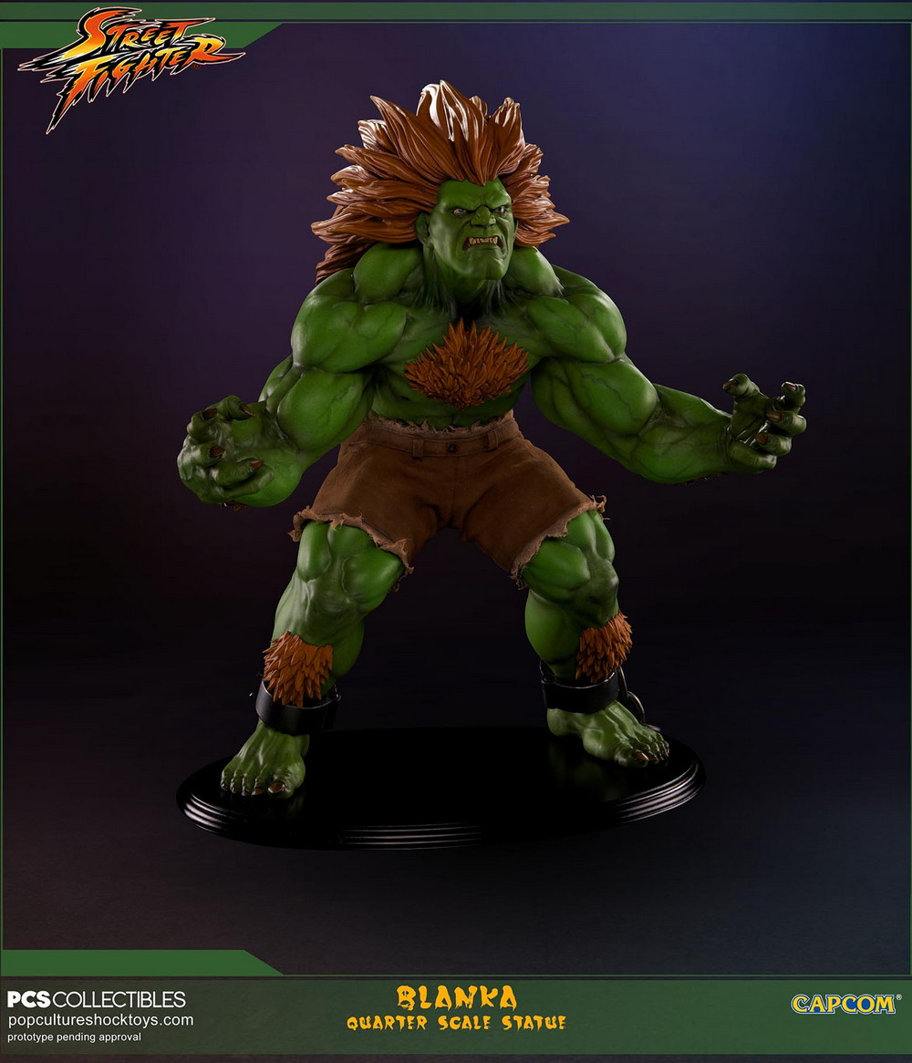 Street Fighter Blanka Ultra Statue Pop Culture Shock 904270