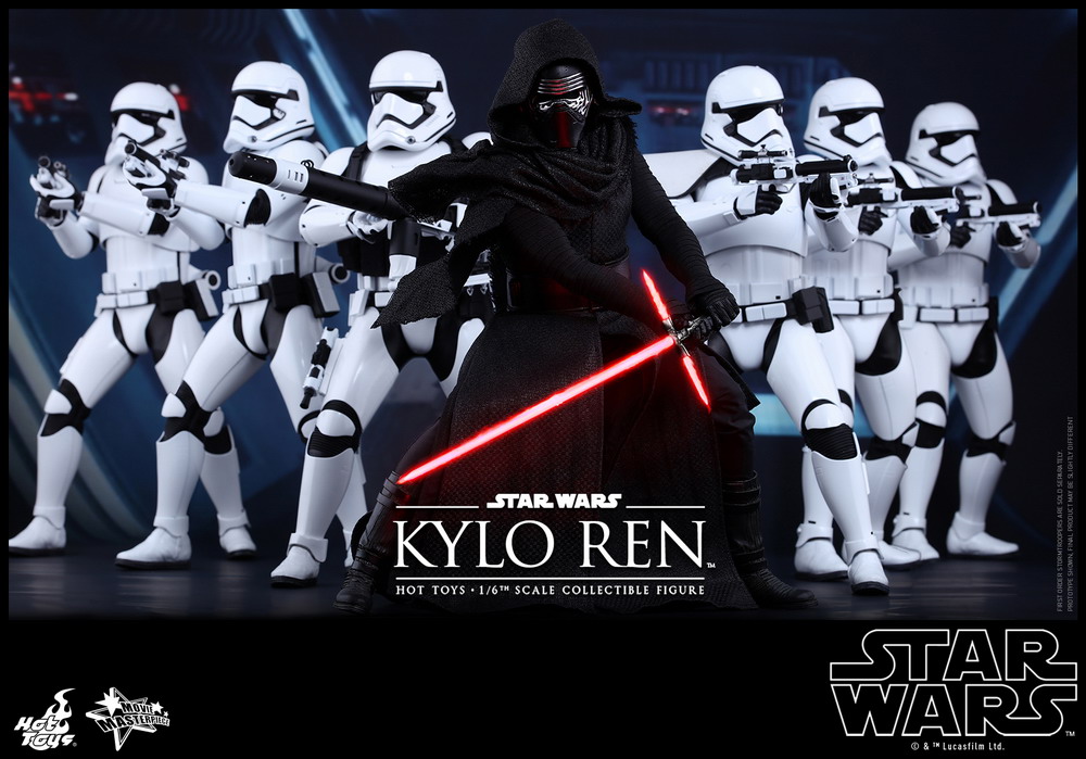 First Order Stormtrooper Star Wars Force Awakens Hot Toys Figure Mms317 2015 for sale online 