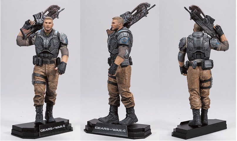 McFarlane NYTF16 McFarlane Unveils GEARS OF WAR 4 Hero