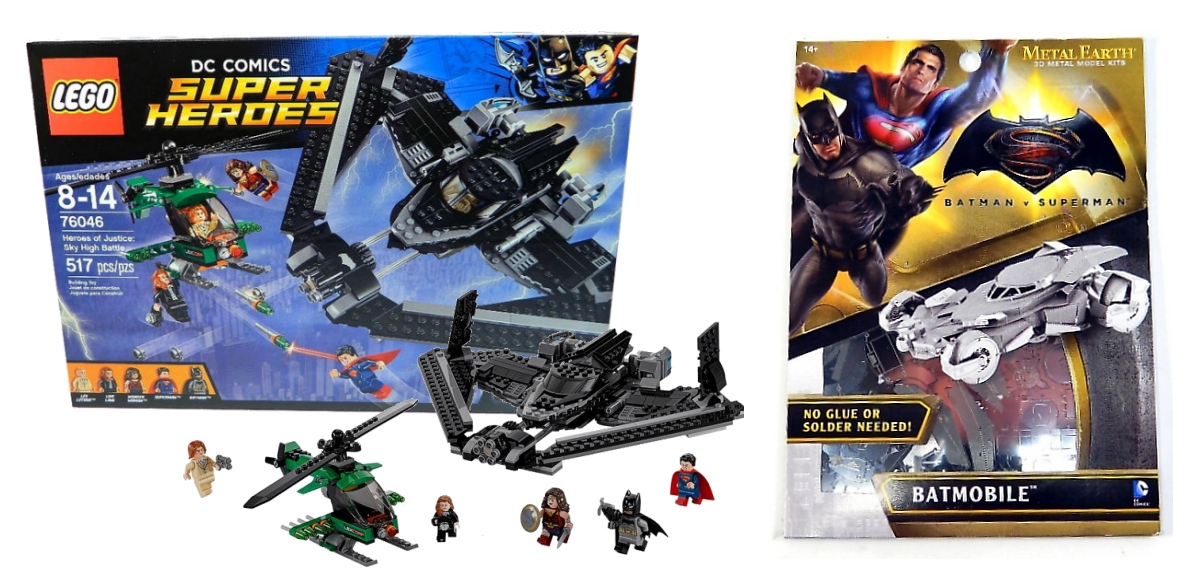 Lego 76046 Super Heroes Batman v Superman Heroes of Justice, Sky High Battle