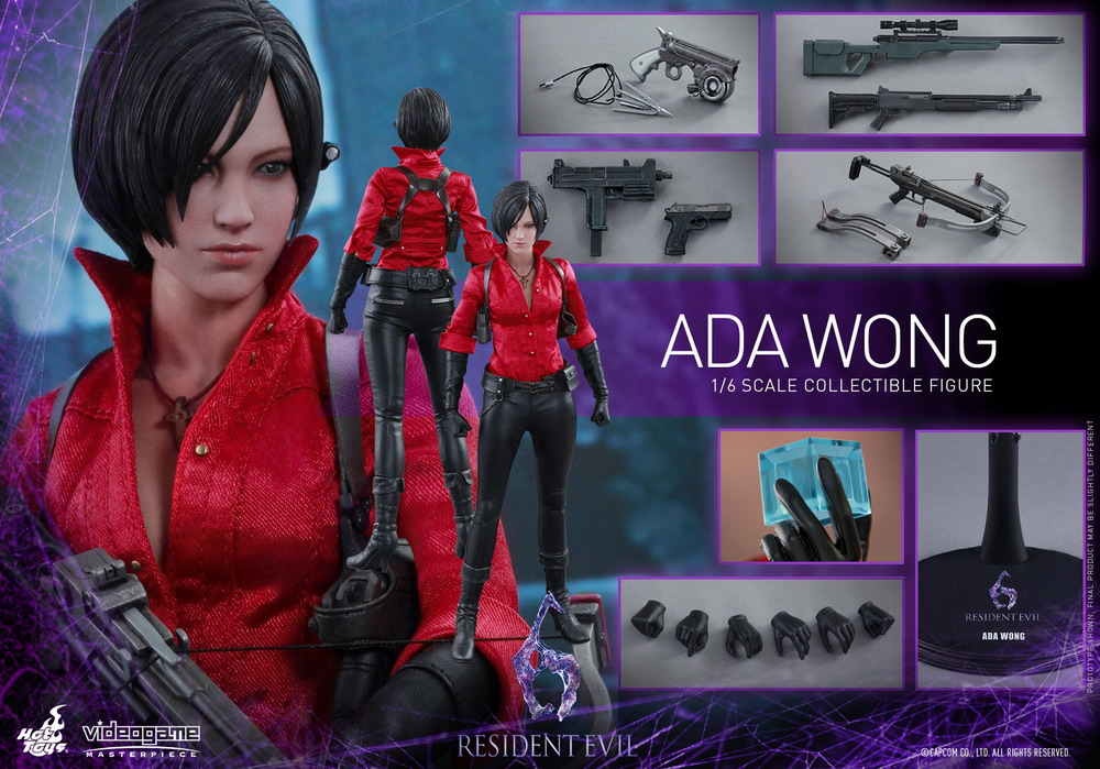 Hot Toys - Resident Evil 4 HD Videogame Masterpiece 1/6 Ada Wong 29 cm