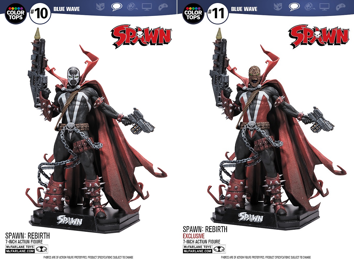 McFarlane: McFarlane Toys Reveals SPAWN Color Tops Figure Exclusive