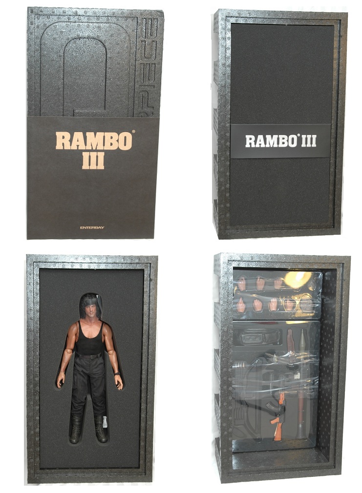 Rambo III EnterBay HD Masterpiece 1:4 Scale Action Figure Ra