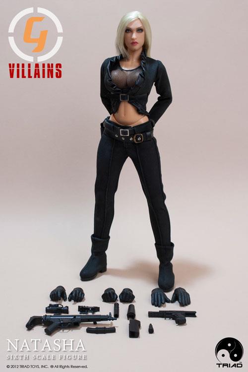 Triad Toys: Triad Toys Announces New Sixth Scale Villain Natasha