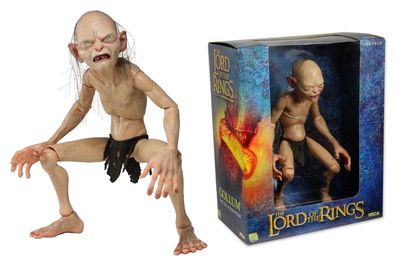 First Look: New Deluxe Lord of the Rings Gollum and Smeagol Action