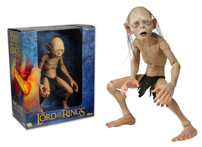 Lord of the Rings Gollum and Smeagol 1:4 Scale Figures