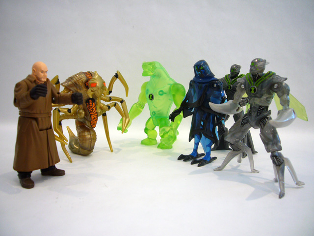 Bandai Ben 10 Alien Swarm Movie Set 1 Collection Action Figure for sale  online