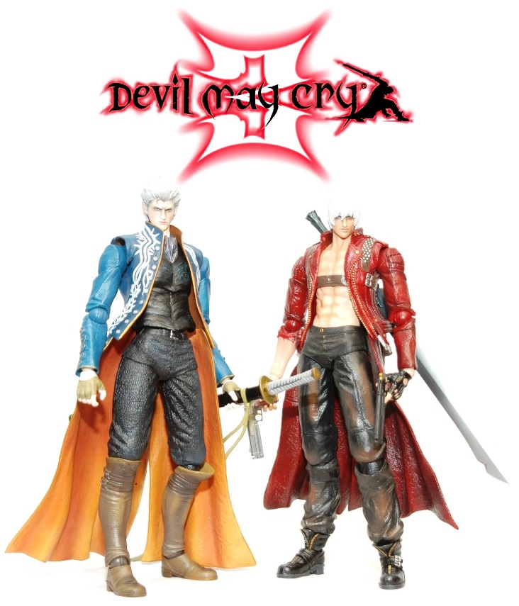 Angels and Summer: Play Arts Kai Dante - Devil May Cry 3 and 4 Comparative  Review