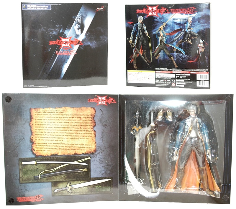 Angels and Summer: Play Arts Kai Dante - Devil May Cry 3 and 4 Comparative  Review