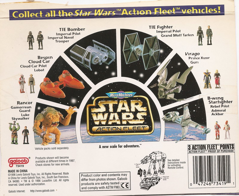 star wars action fleet galoob