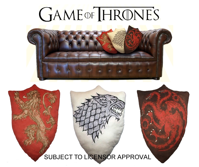 Factory Entertainment Game Of Thrones House Sigil Throw Pillows