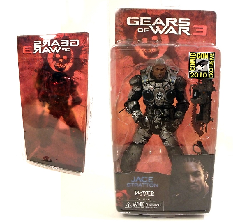 Gears Of War 3 SDCC Jace Stratton Figure by NECA