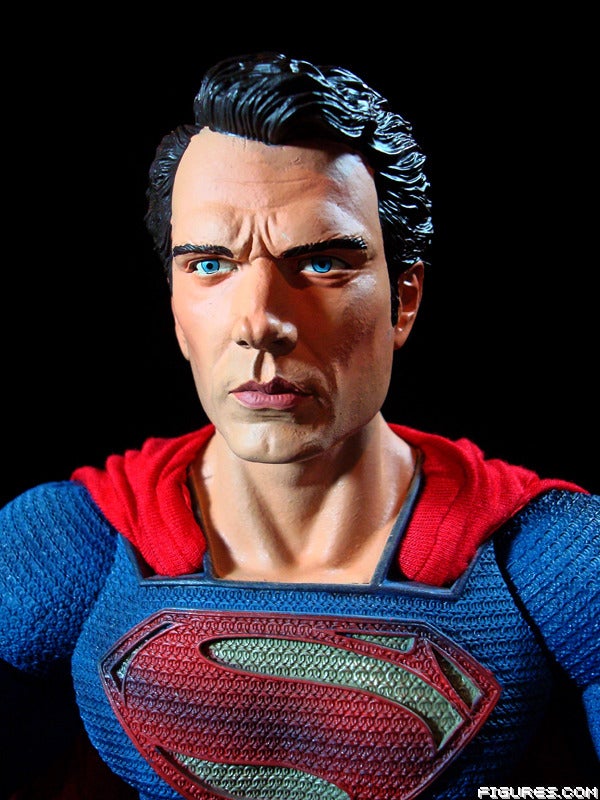 Review and photos of Man of Steel Superman 1/4 scale action figure from NECA