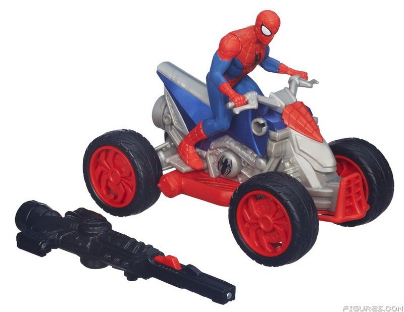 spider man blast gear action figure
