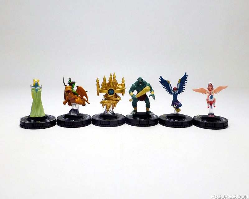 Heroclix Yu-Gi-Oh Series 1 set Witty Phantom #016 Common figure w/card! 