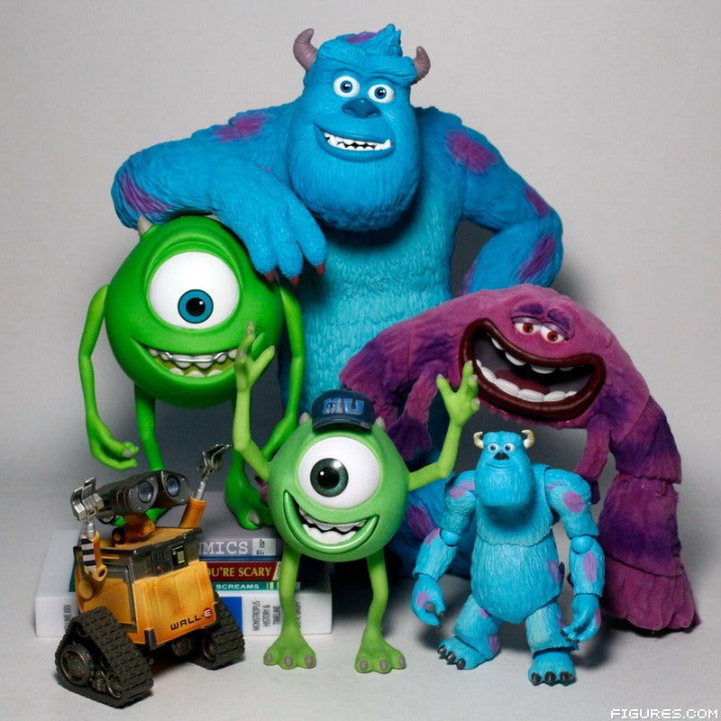  Hot Toys Movie Masterpiece [Vinyl] Monsters University Mike &  Sally (Japan Import) : Toys & Games