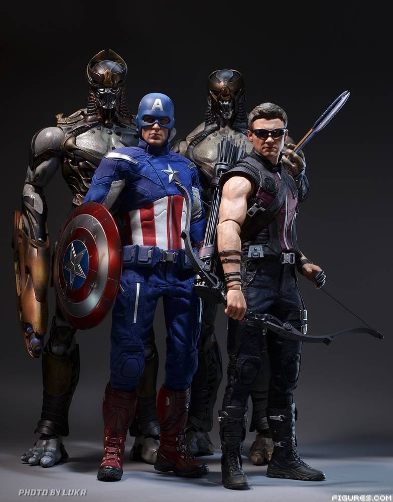 Avengers Chitauri Commander and Soldier Set