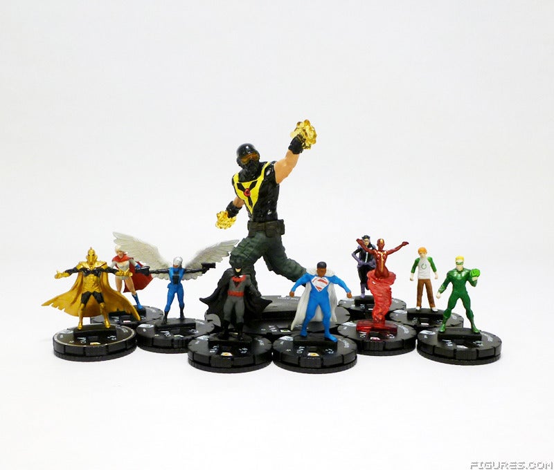 Heroclix Superman set Steel #018 Uncommon figure w/card! 