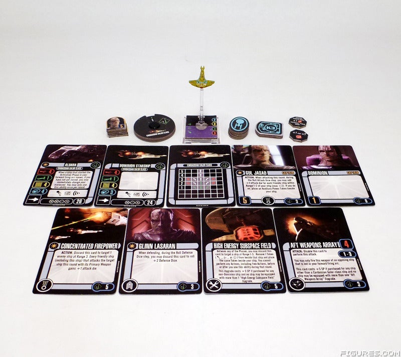 Star Trek Attack Wing OP Reinforcement Sideboard ref card 