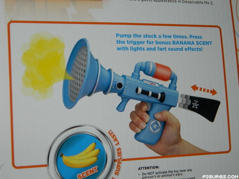 fart blaster with banana scent