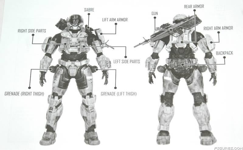 ThreeA Halo Commander Carter