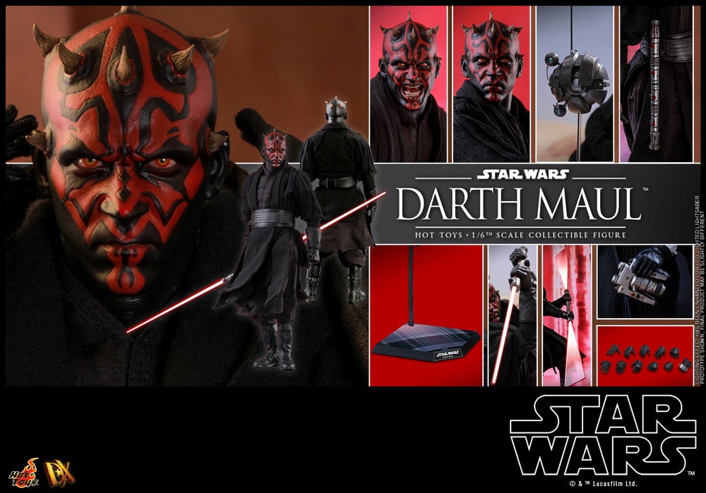 darth maul hot toys dx17