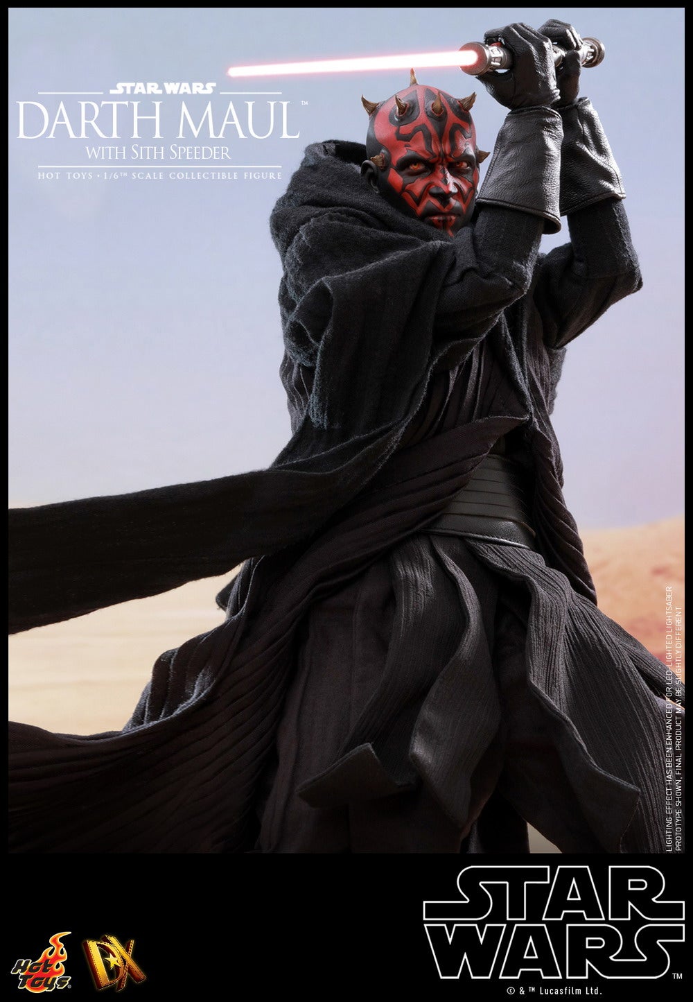 darth maul with sith speeder