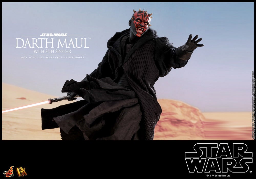 darth maul with sith speeder