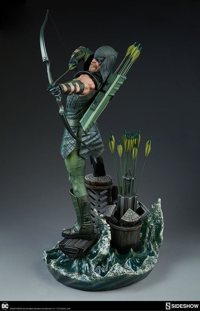 sideshow green arrow statue