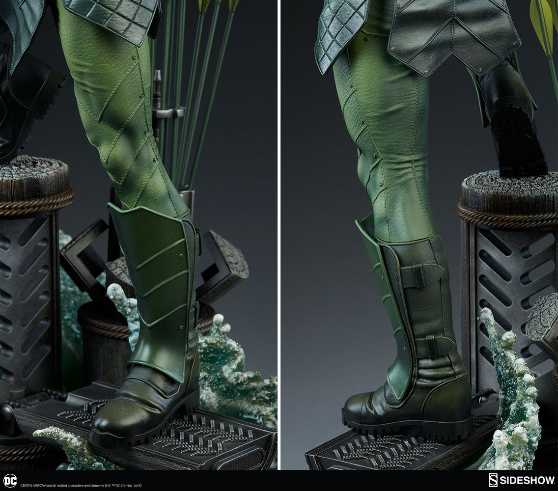 sideshow green arrow statue