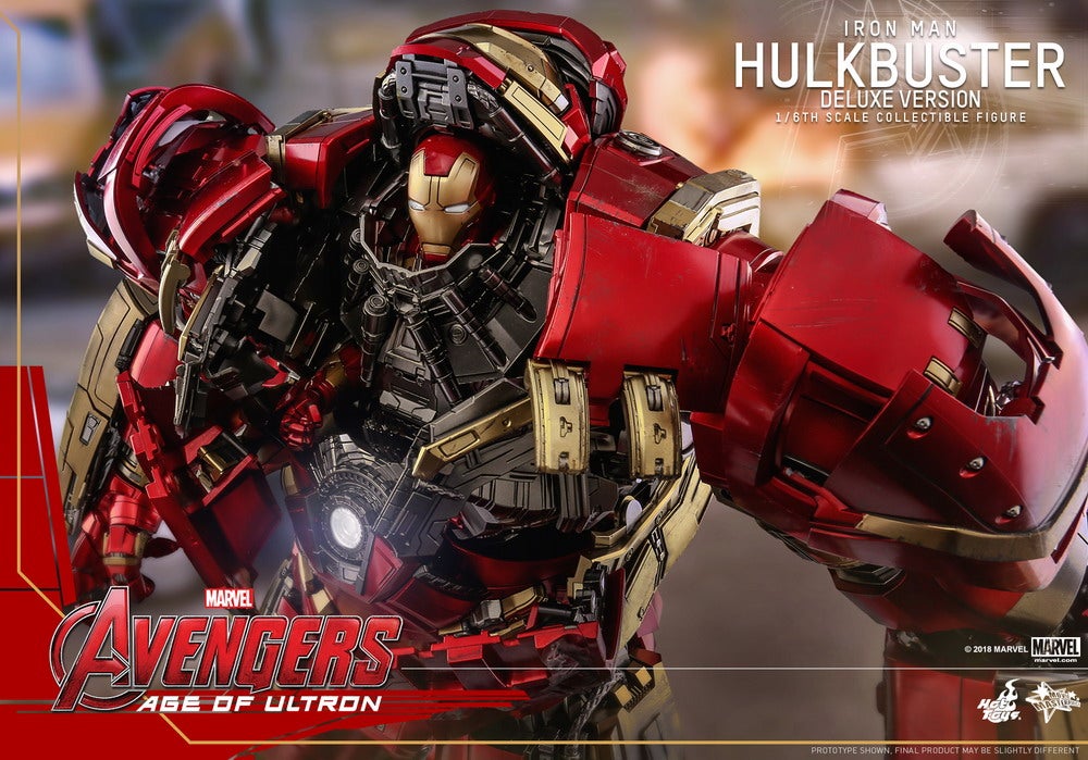 Marvel Hulkbuster Accessories Collectible Set by Hot Toys