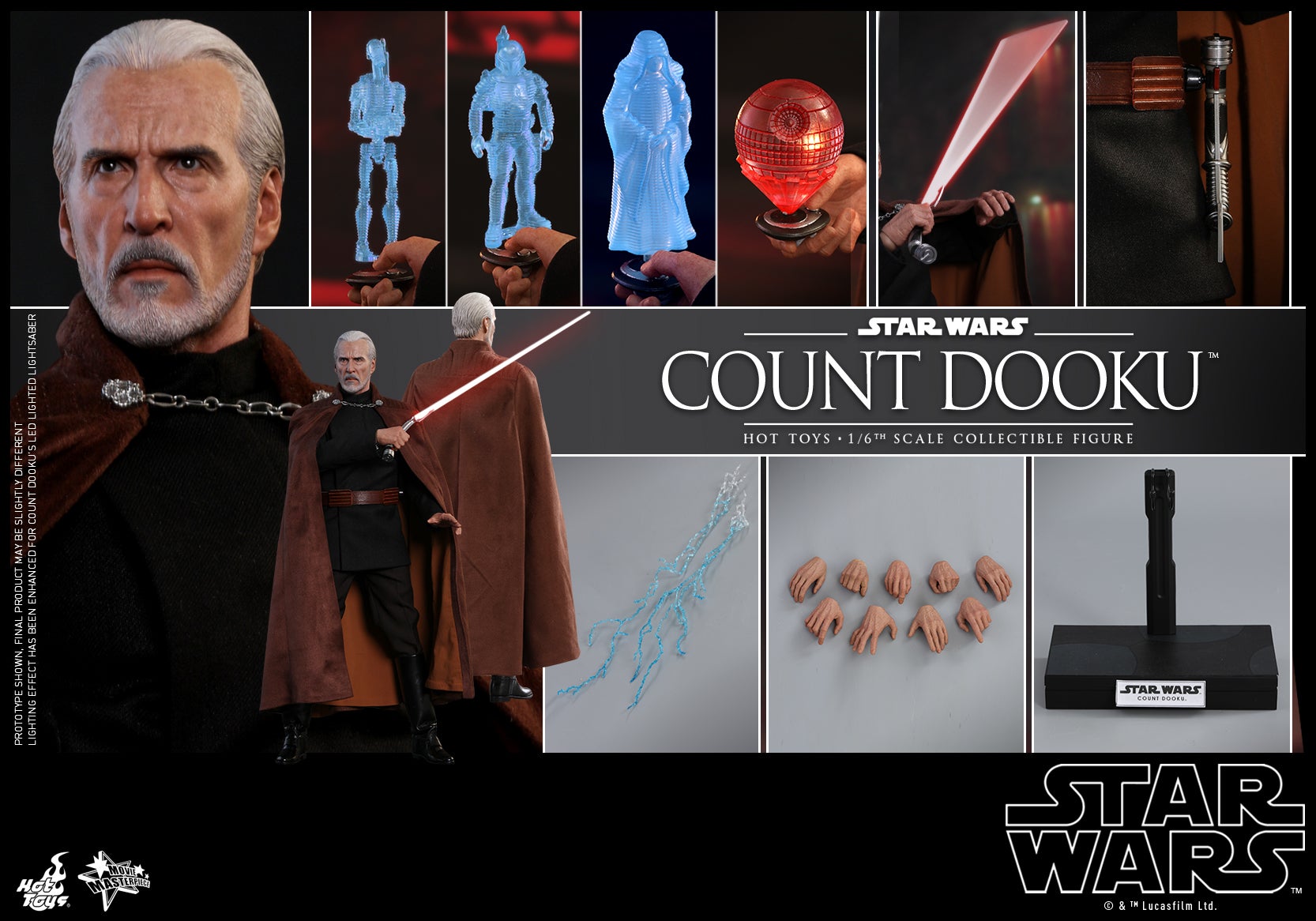 hot toys count dooku