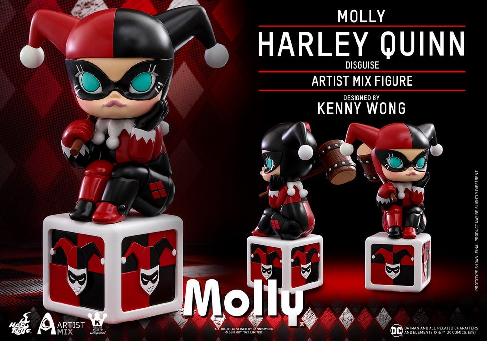 Hot Toys x Kennyswork Artist Mix Figure Molly Harley Quinn PLAYGROUND DC Sofubi