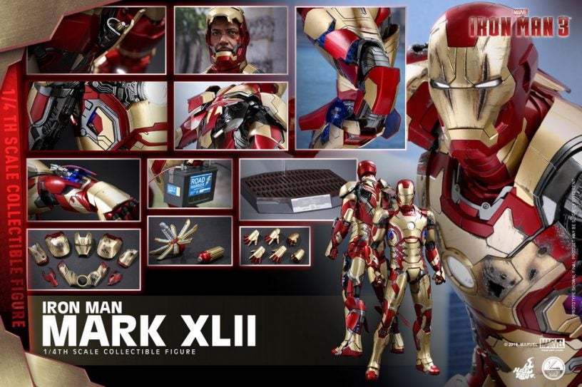 Hot Toys - Iron Man 3 - Mark XLII Collectible Figure_PR24