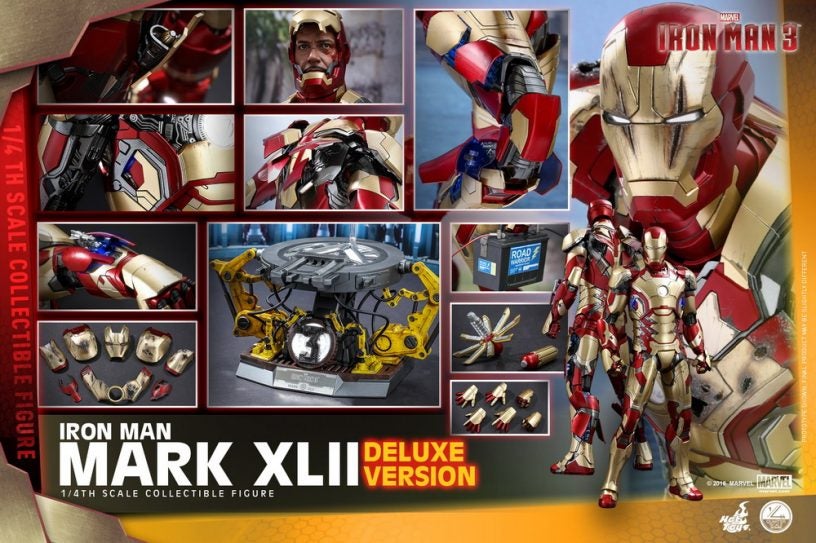 Hot Toys - Iron Man 3 - Mark XLII (Deluxe Version) Collectible Figure_PR6