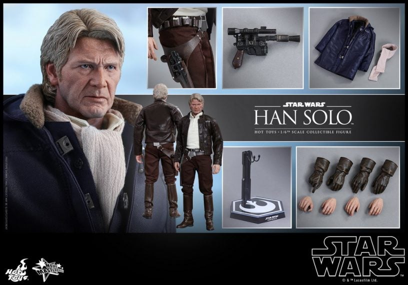 Hot Toys - Star Wars TFA - Han Solo Collectible Figure PR_14