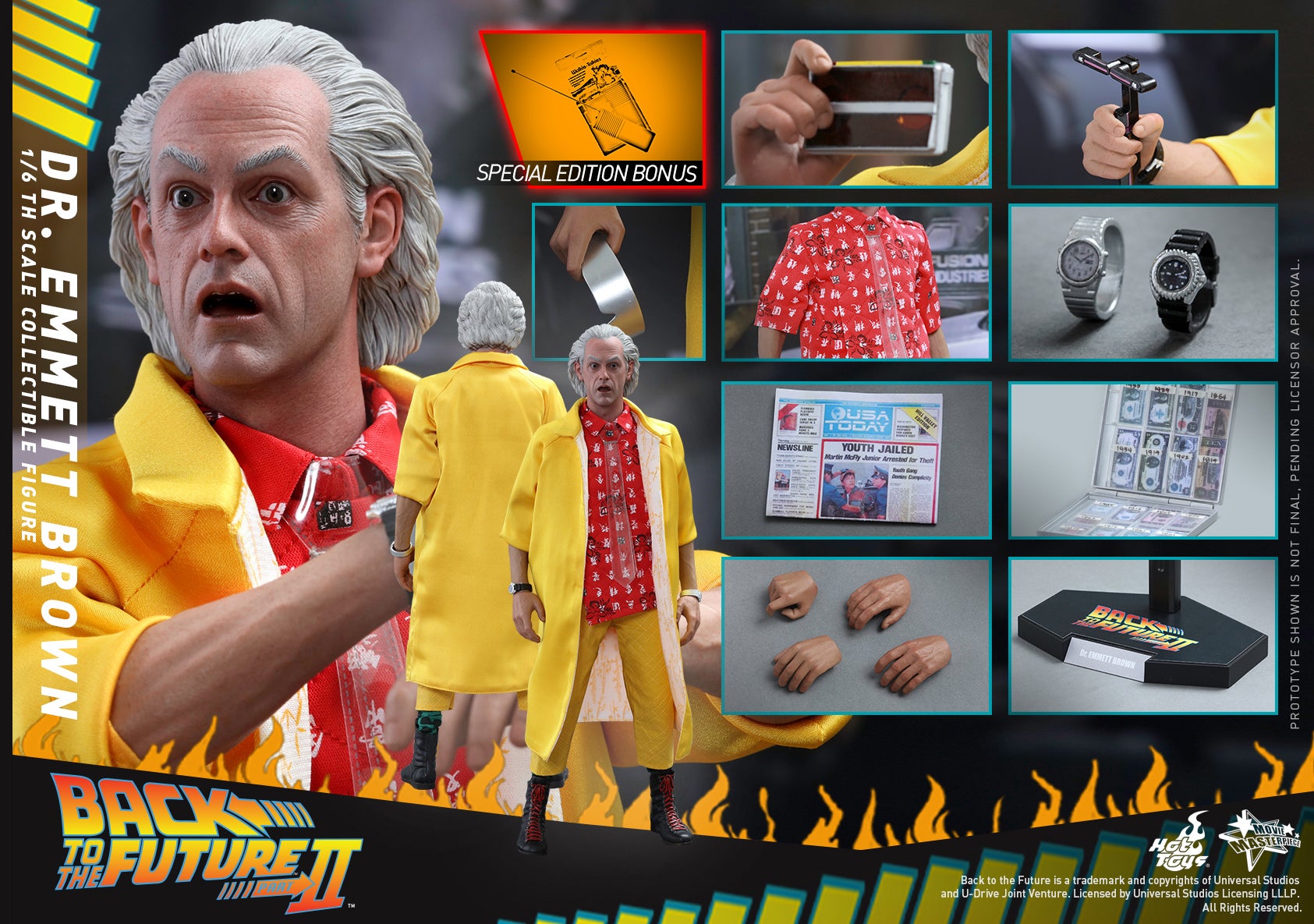 Hot Toys - BTTF2 - Dr Emmett Brown Collectible Figure_PR8_Special