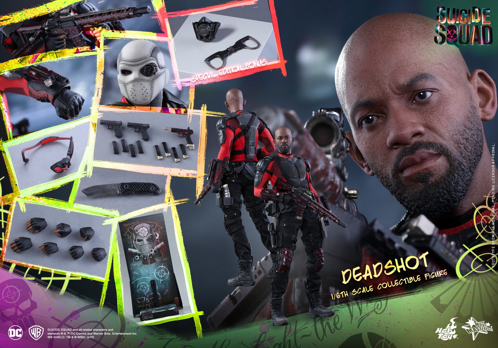 hot toys suicide squad deadshot