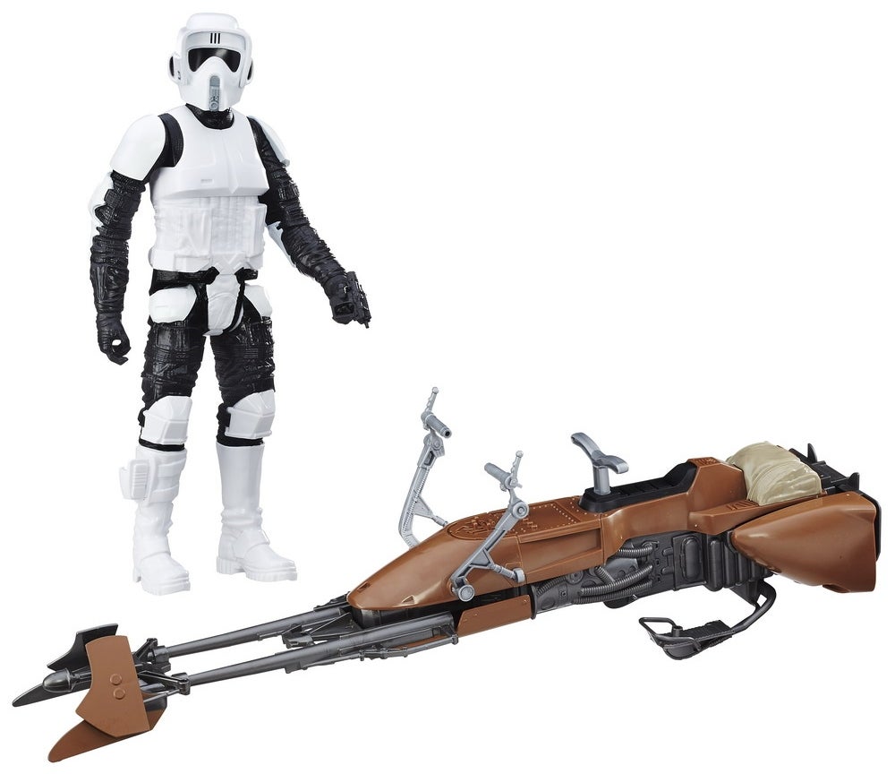 Star Wars Return of the Jedi Speeder Bike (also includes BIKER SCOUT™) - oop