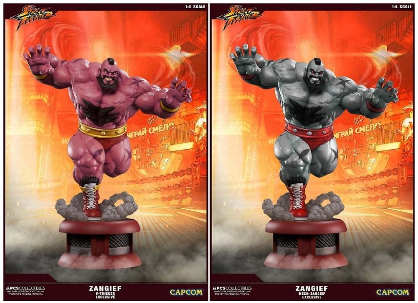 Street Fighter Zangief V-Trigger Statue by Pop Culture Shock