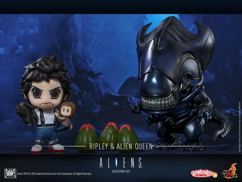 Hot Toys - Aliens - Ellen Ripley & Alien Queen Cosbaby Collectible Set_PR1