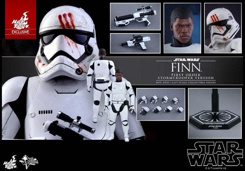 Hot Toys - Star Wars - The Force Awakens - Finn (First Order Stormtrooper Ver) Collectible Figure_PR15