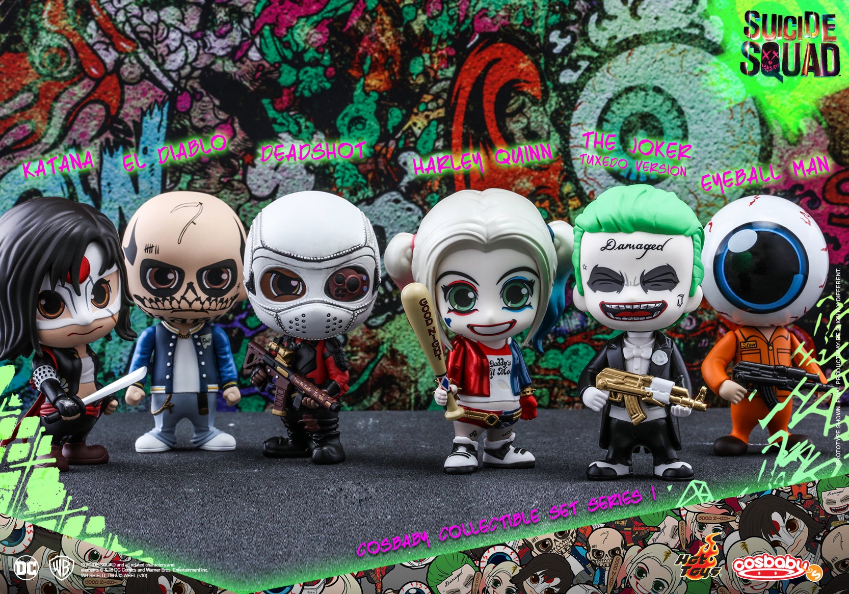 Hot Toys - Suicide Squad - Cosbaby Collectible Set (Series 1)_PR1