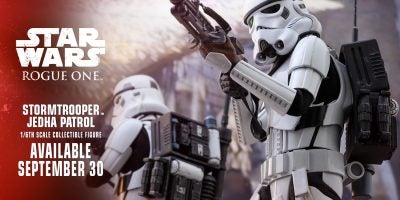 Hot Toys - Continue to Go Rogue with Stormtrooper Jedha Patrol