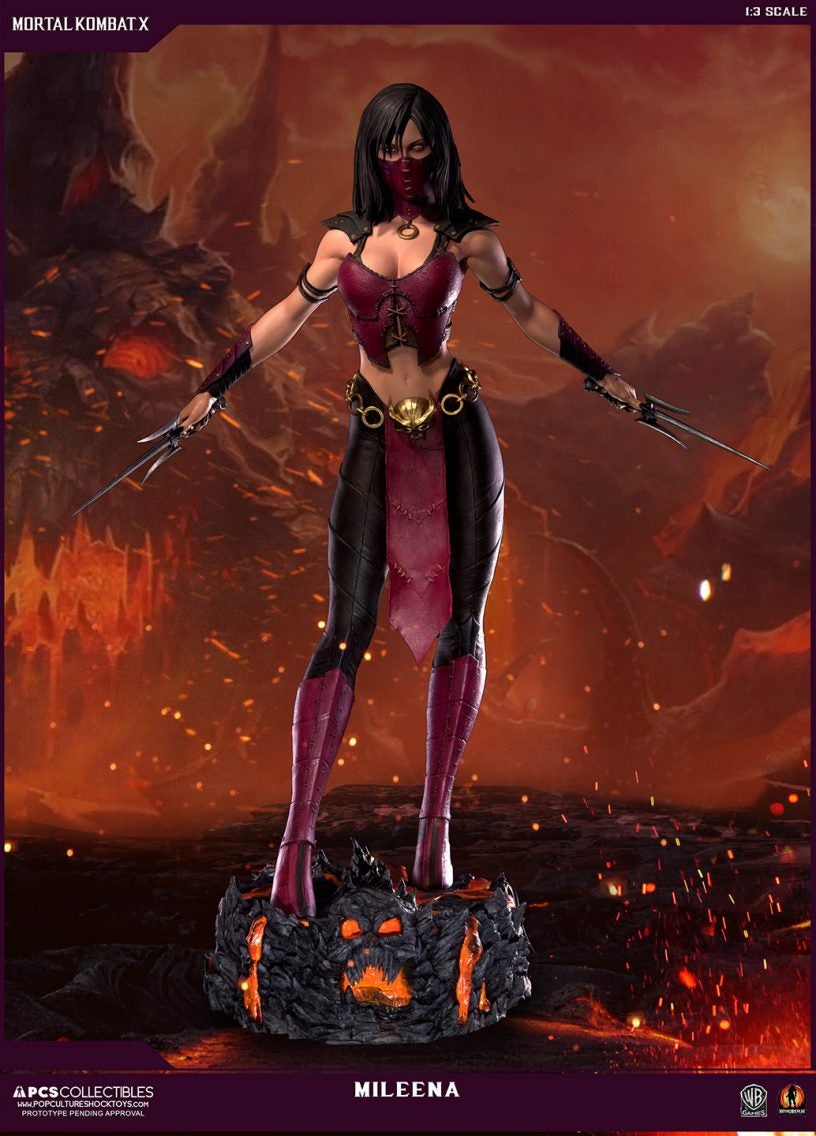 mortal kombat statues pop culture shock