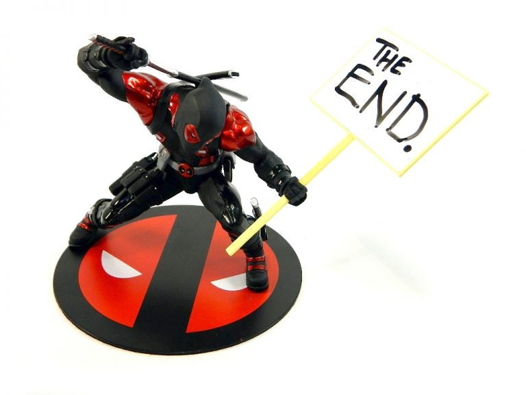 deadpool artfx  statue