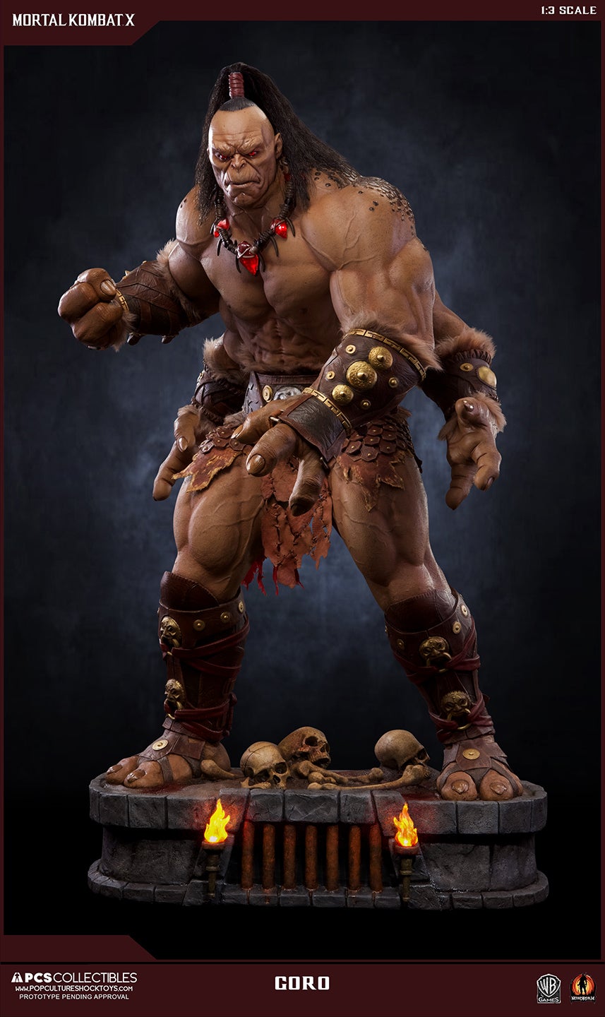 goro mortal kombat action figure